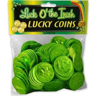 St.Patricks Day Lucky Coins (144 Pieces) 
