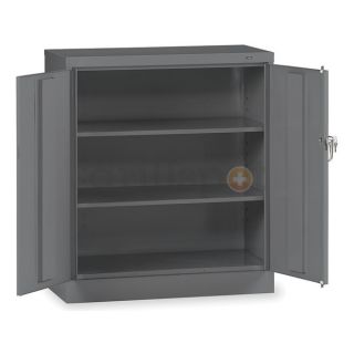 Tennsco 4218MGY Counter Height Cabinet, Welded, Gray