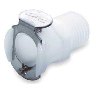Colder Products Corporation PLCD10006 Coupler, Shutoff, 3/8 In, Acetal